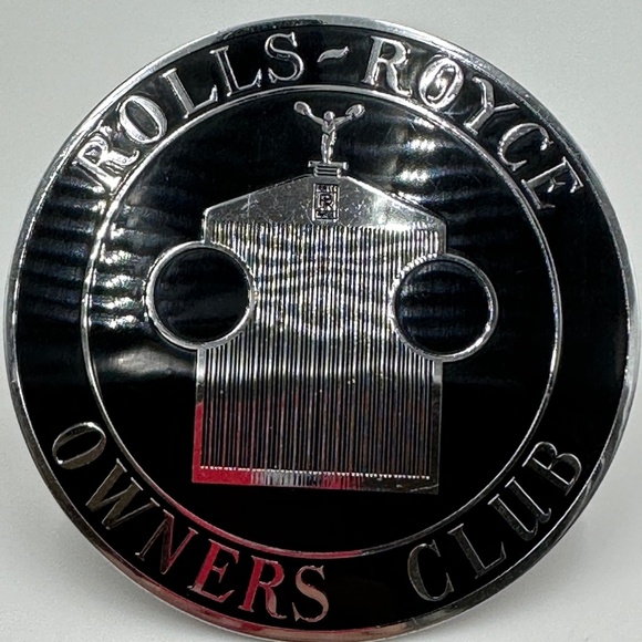 Rolls Royce Owners Club Original Grill Emblem (1940's) - Picture 1 of 4